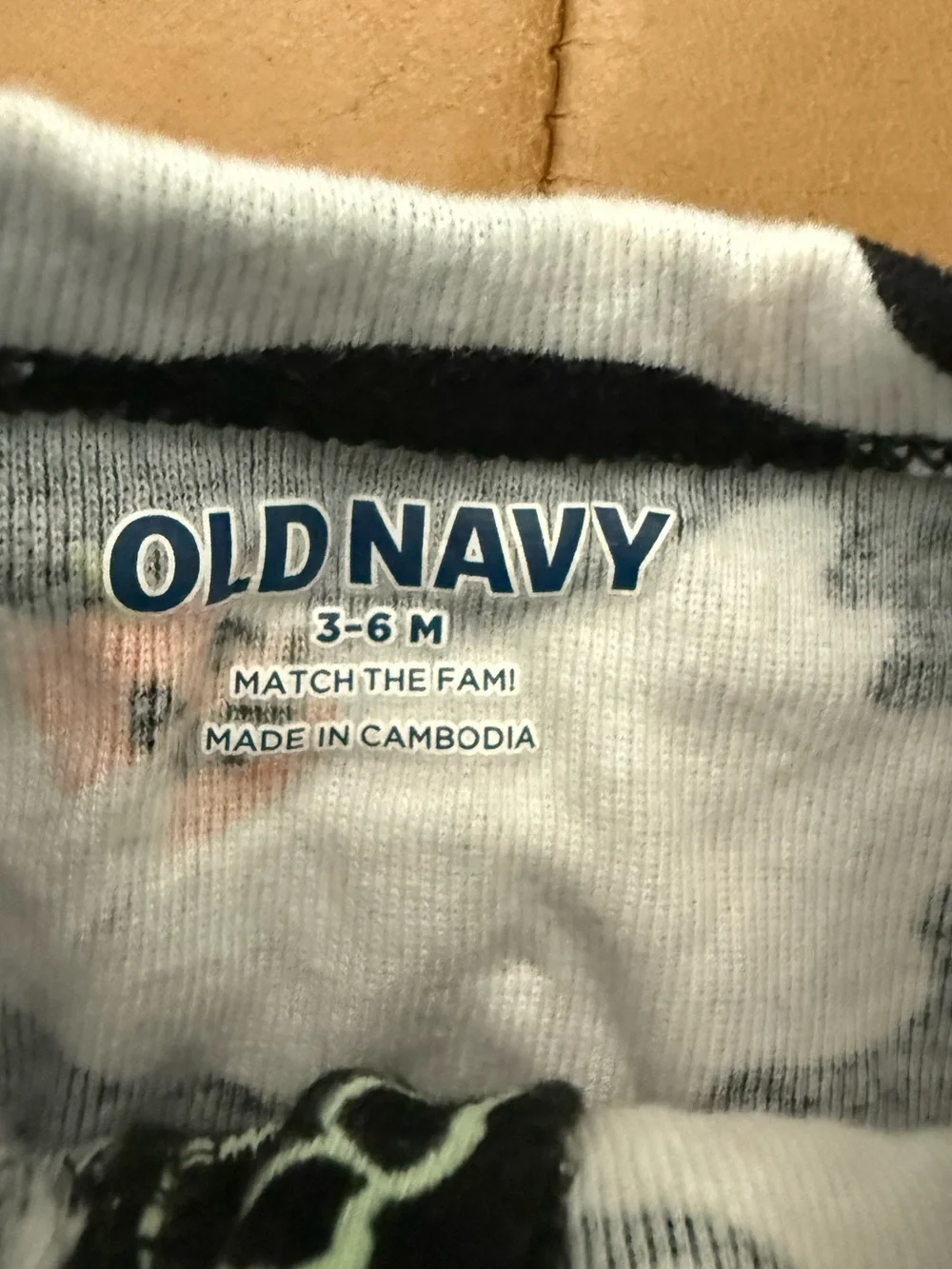Old Navy Halloween Footie 3-6M